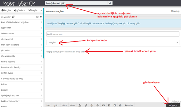 nasıl başlık açabilirim